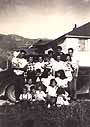 The Hardy homestead in Kaysville, Utah 1949