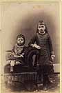Nellie May Kunkel Doran and her half-sister, Francis Amelia Smith kunkel